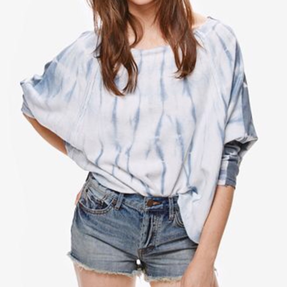 Free People East meets West tie dyed sweatshirt